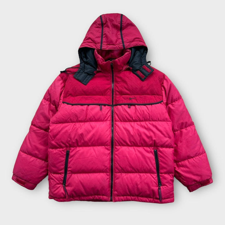 Vintage Nike pufferjakke - medium