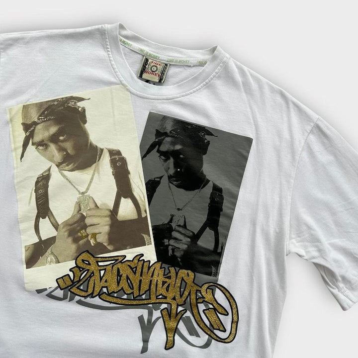 Tupac grafisk t-shirt - stor