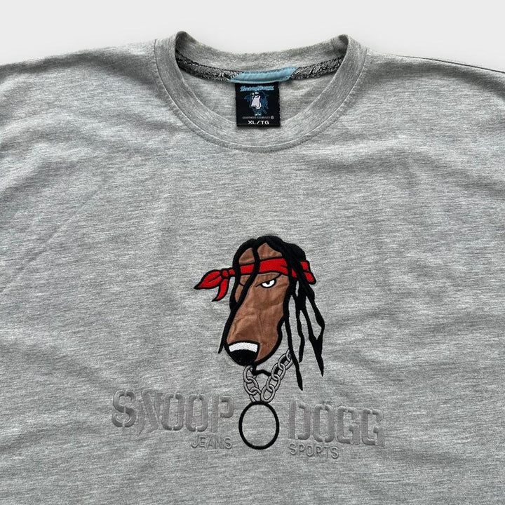 Snoop Dogg tøjfirma spell out-t-shirt - XL