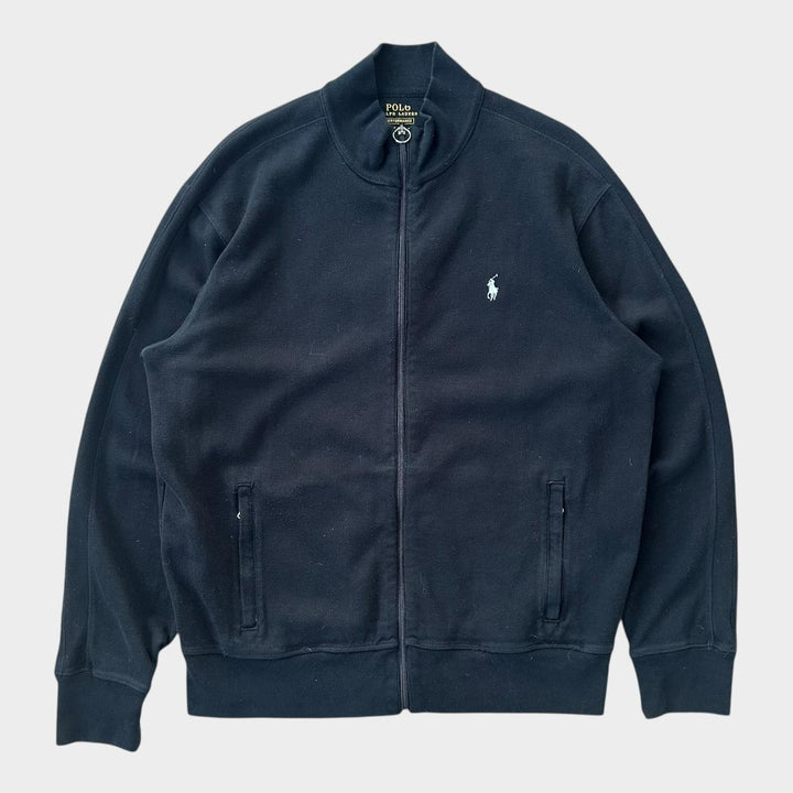 Ralph Lauren trøje med lynlås - stor