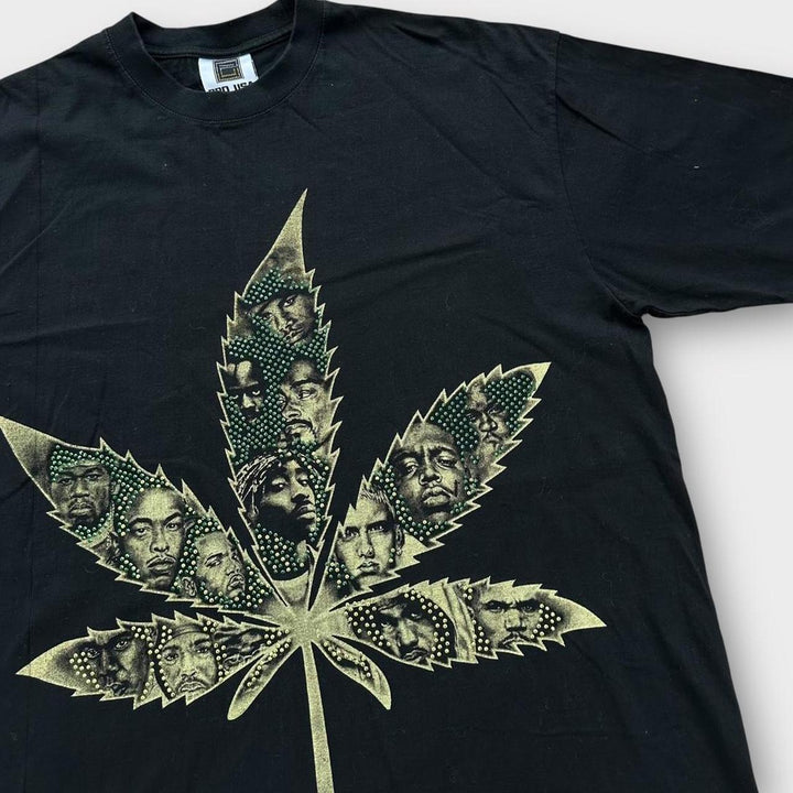 Vintage Hip-Hop grafisk t-shirt - XL (baggy)