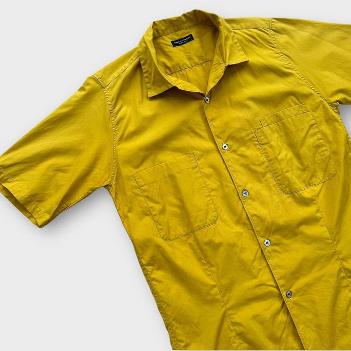 Vintage Comme des Garçons homme plus skjorte med knapper - lille (tjek mål)