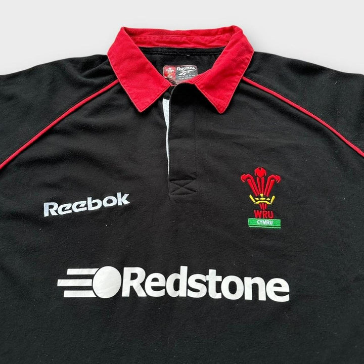 Vintage Wales rugby top - stor