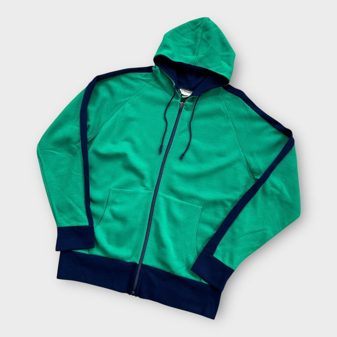 Vintage 70'er træningsjakke - medium