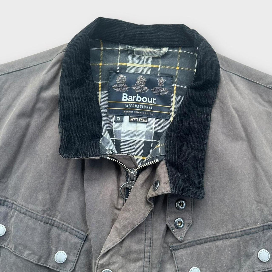 Barbour international voksjakke - XL