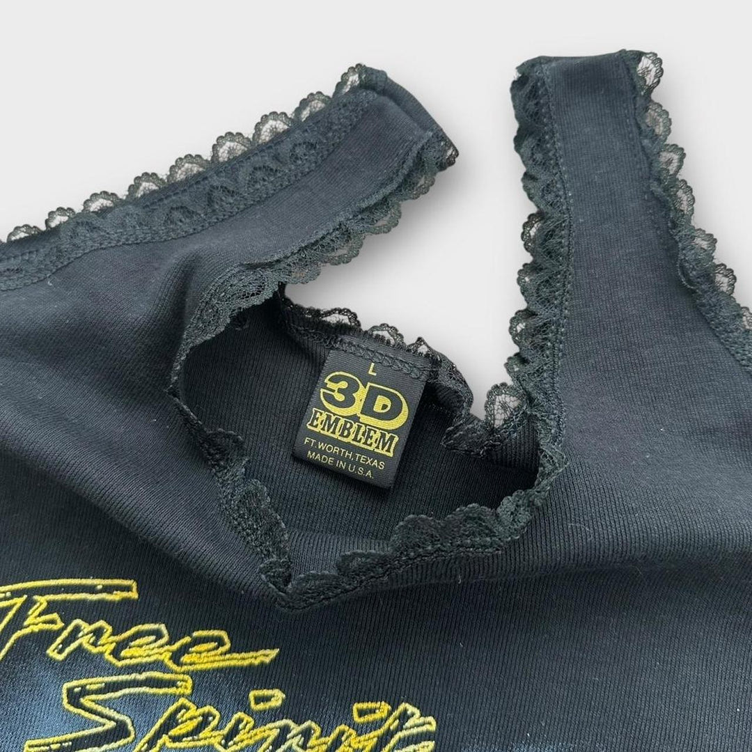 3-D emblem dame Harley Davidson vest - dame large