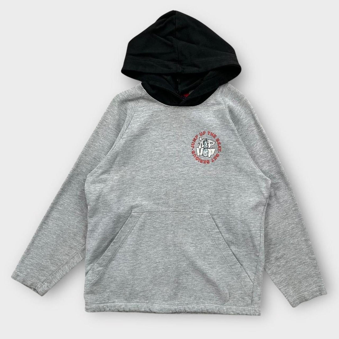 Vintage Kappa hip hop hættetrøje - stor