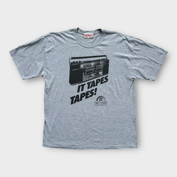 DJ tape grafisk t-shirt - XL