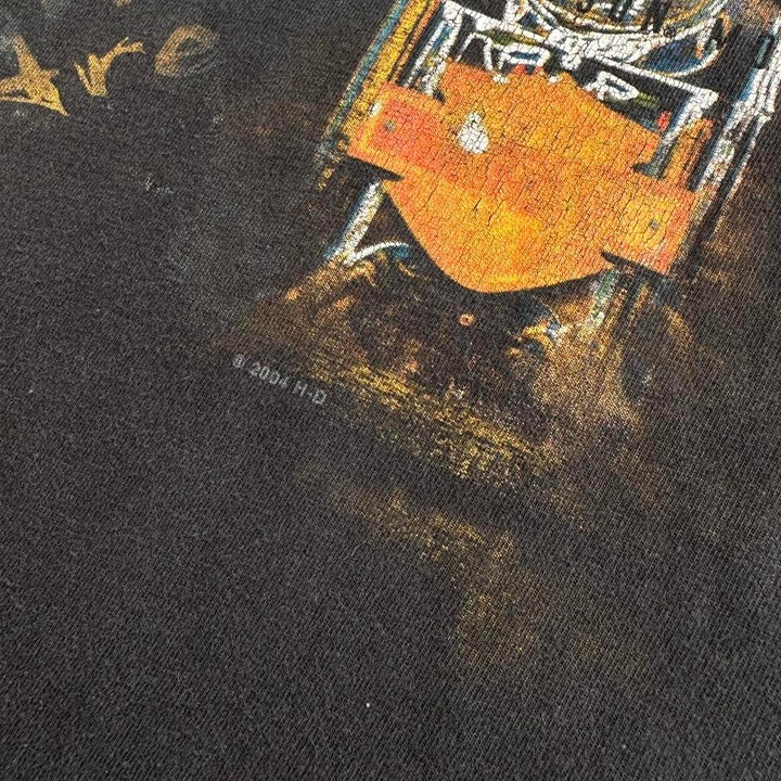 Harley Davidson grafisk t-shirt - stor