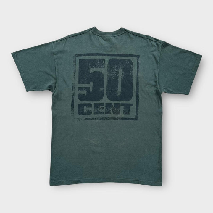 50 Cent G-Unit grafisk t-shirt - stor