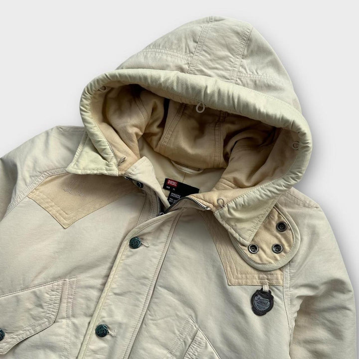 Y2K Diesel pufferjakke - dame XL