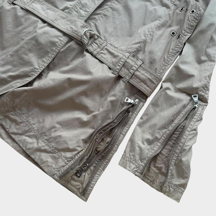 Prada sport teknisk trenchcoat - dame mellemstørrelse 44 (tjek