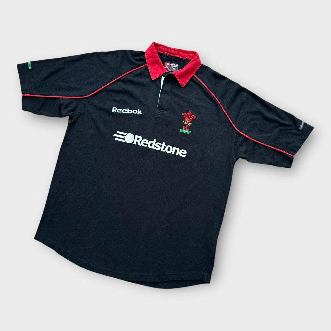Vintage Wales rugby top - stor