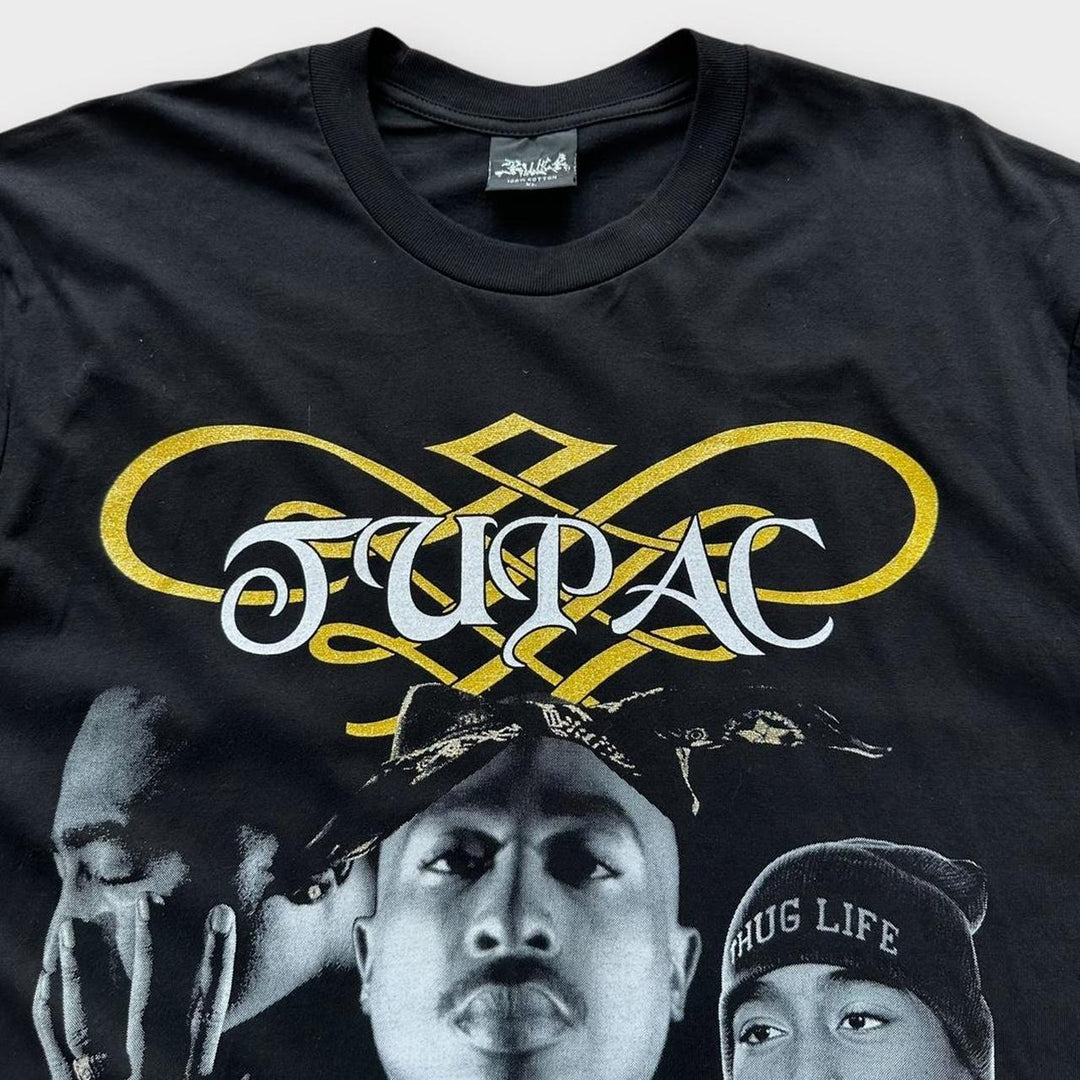Y2K Tupac hip hop t-shirt - XL