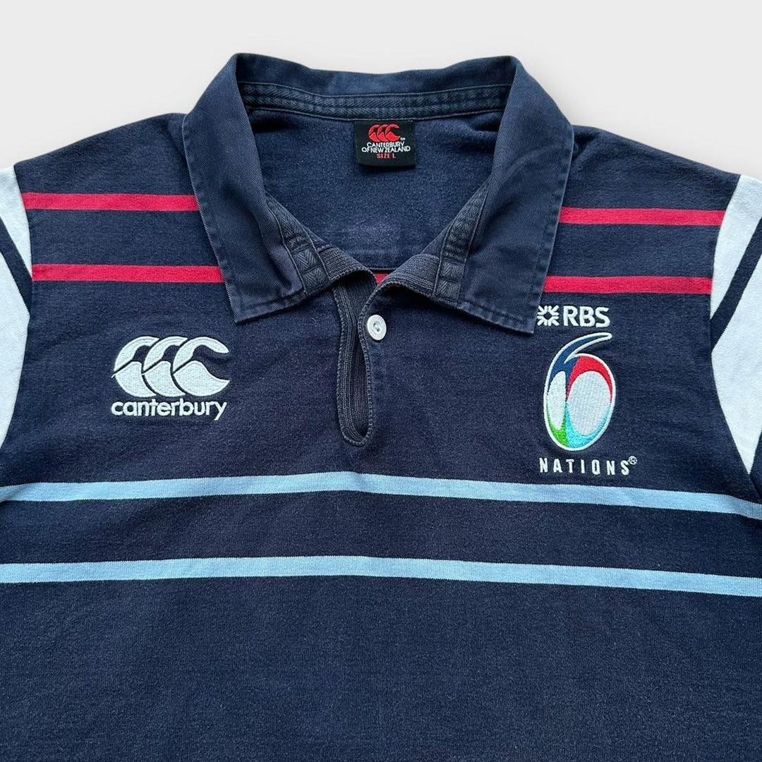 Canterbury six Nations rugby top - store børn (passer som en lille)