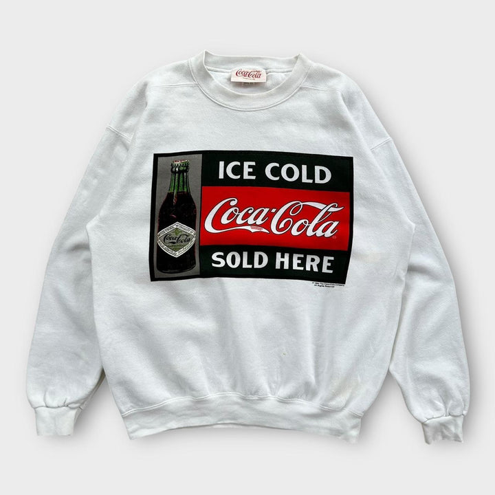Vintage Coca Cola sweatshirt - stor