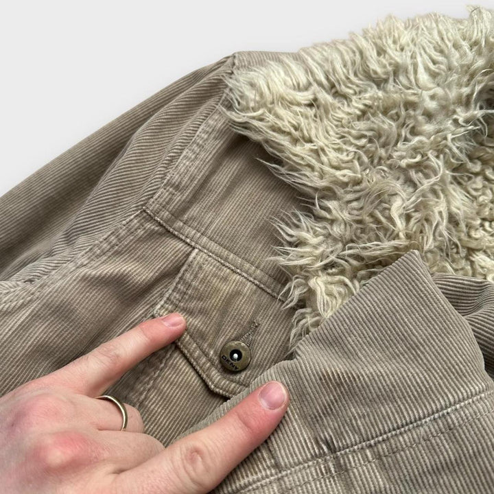 DKNY jeans afghansk jakke - dame medium