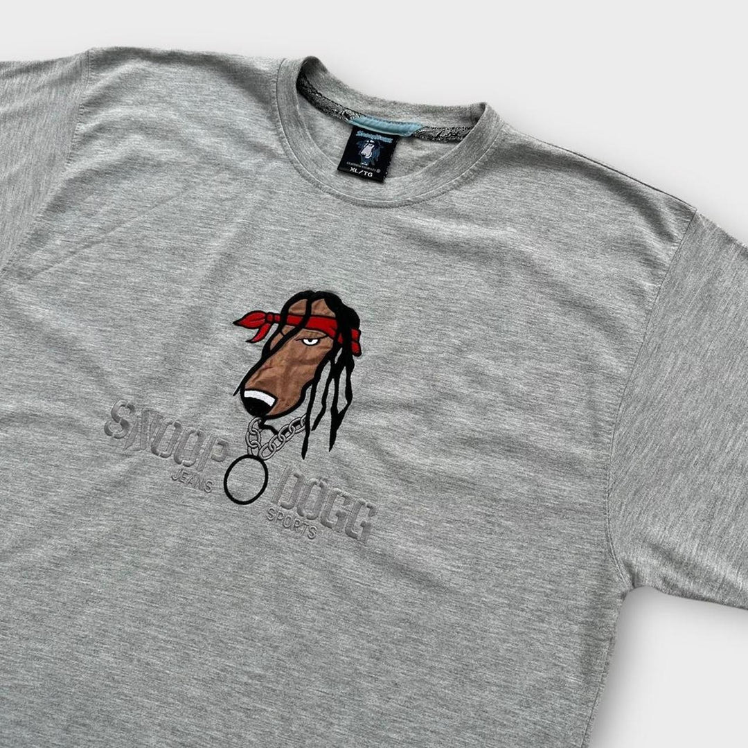 Snoop Dogg tøjfirma spell out-t-shirt - XL