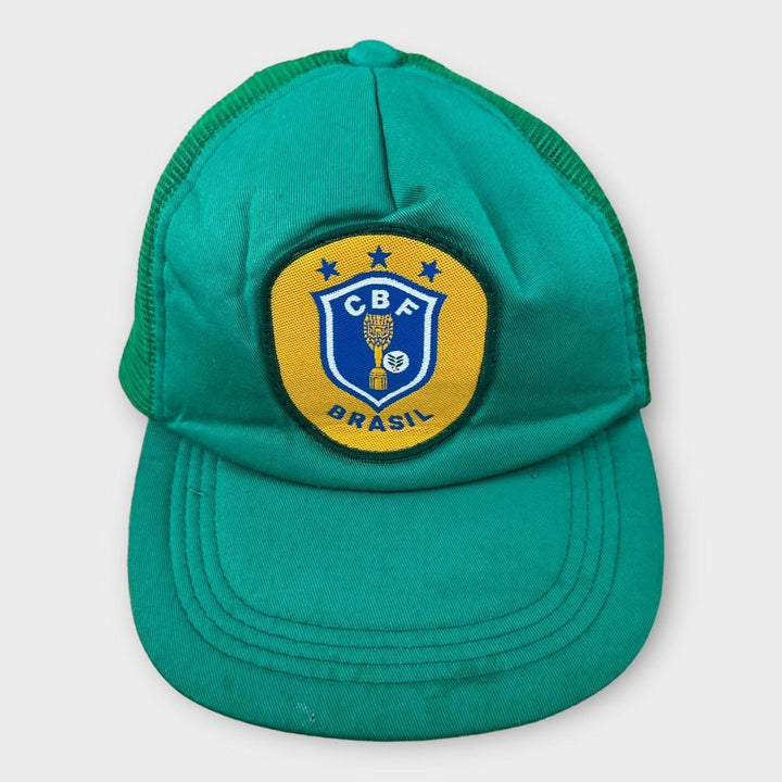 90'er Brasilien fodboldkasket - one size
