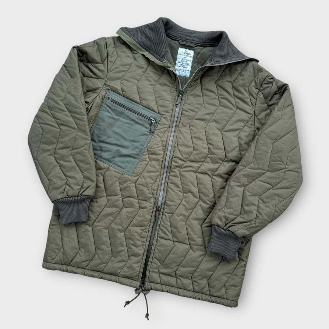 Vintage tysk militær liner jakke - medium