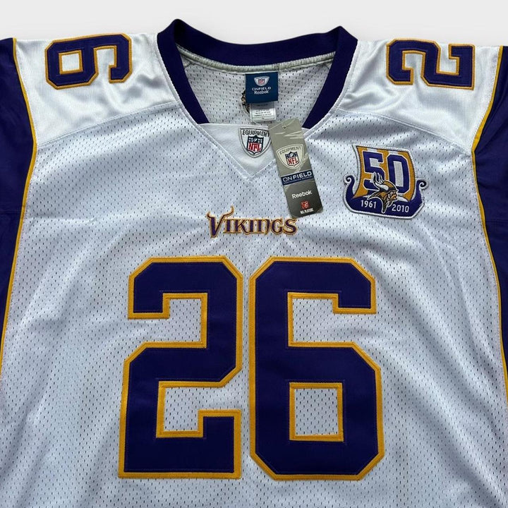 Reebok Vikings NFL trøje - XXL (tjek mål)
