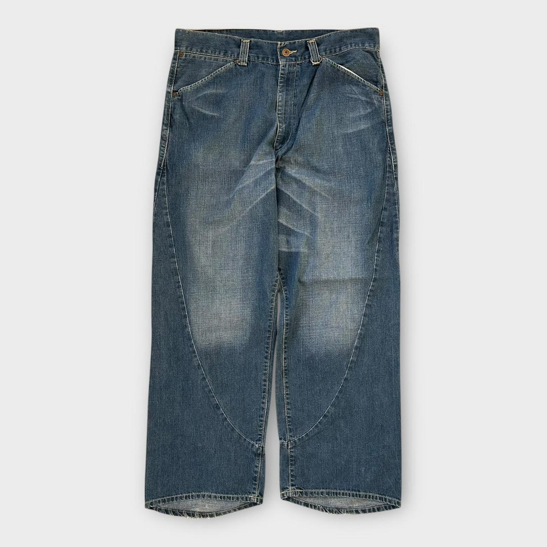 Baggy Levi's snoede jeans - 34 talje