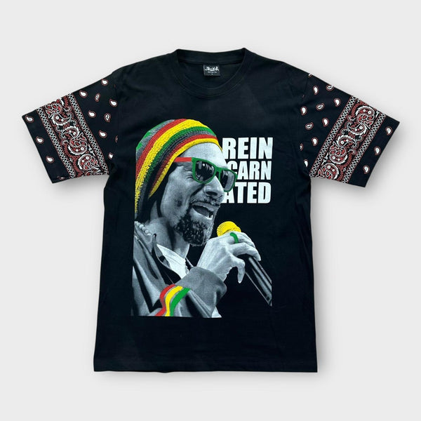 Y2K Snoop Dogg grafisk t-shirt - stor