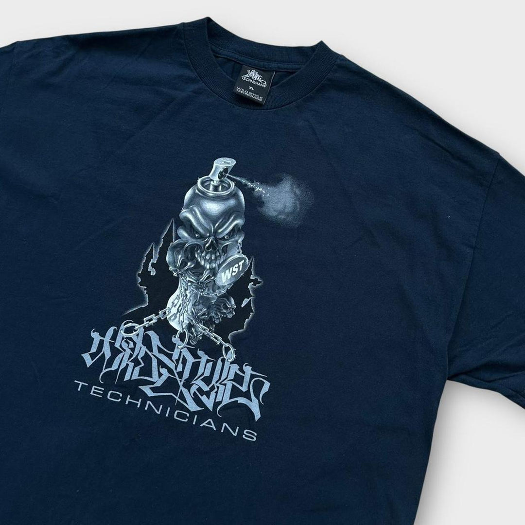 Wild style Technicians Hip-Hop grafisk t-shirt - XL