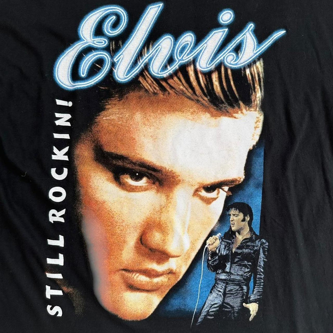 Vintage Elvis grafisk t-shirt - XL