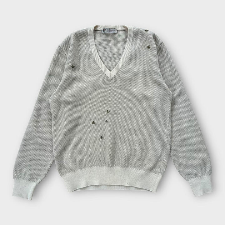 Vintage 90'er Gucci striktrøje - medium