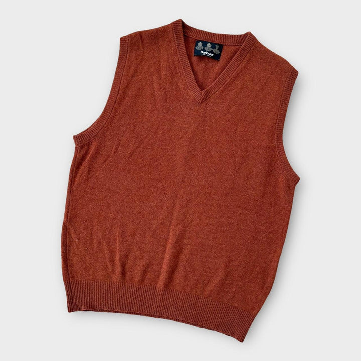 Barbour strik uldvest - XL