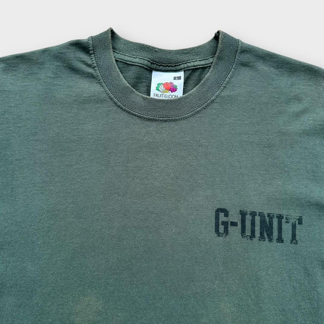 50 Cent G-Unit grafisk t-shirt - stor