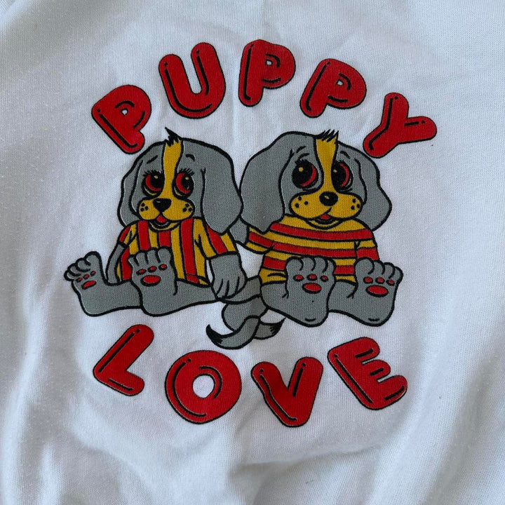 80'er grafisk sweatshirt - medium