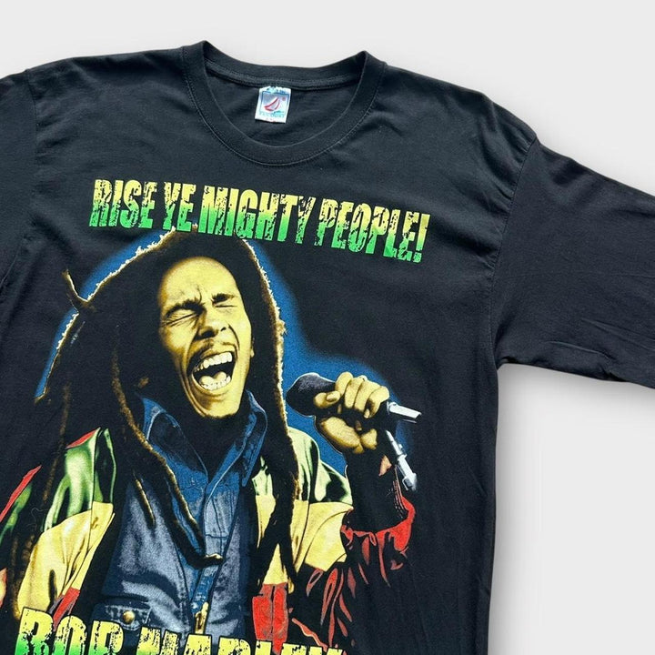 Bob Marley grafisk t-shirt - XXL (passer som en stor)