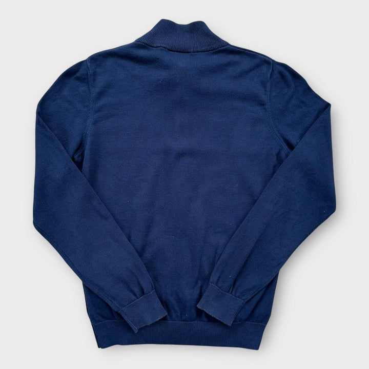 Lacoste striktrøje med lynlås - medium