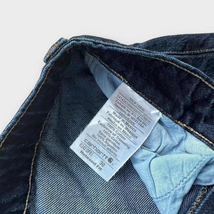 Carhartt denim arbejdstøjsshorts - 30 tommer talje