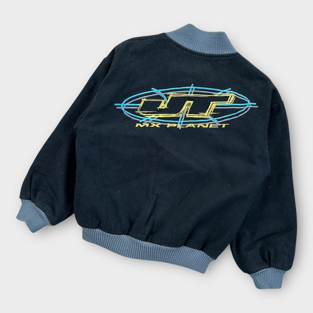 Vintage motocross bomberjakke - lille