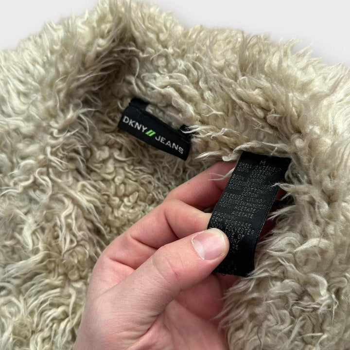 DKNY jeans afghansk jakke - dame medium