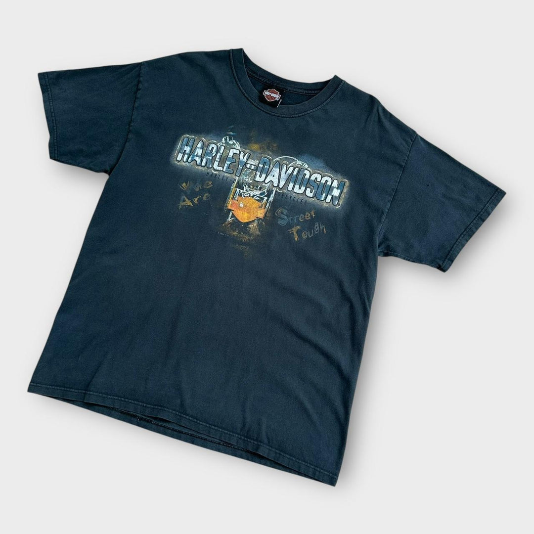 Harley Davidson grafisk t-shirt - stor