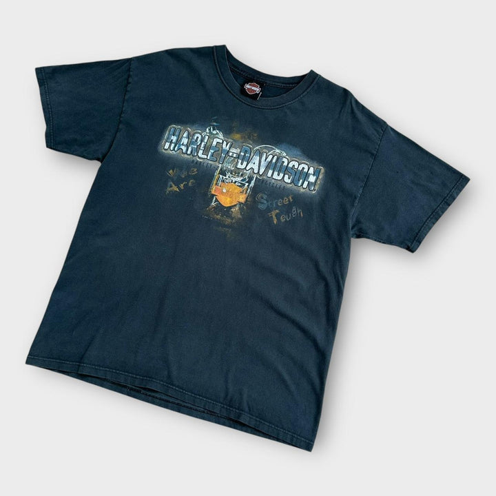 Harley Davidson grafisk t-shirt - stor