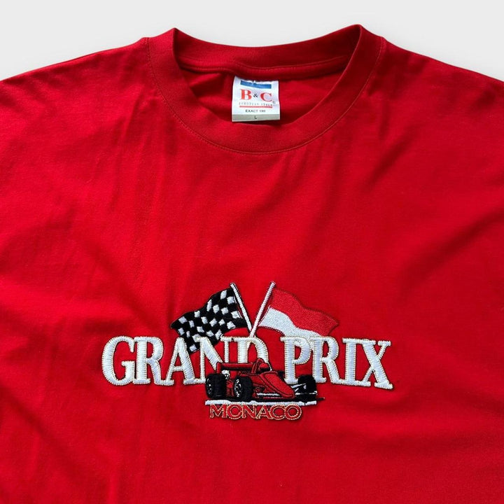 Grand Prix Monaco grafisk t-shirt - stor