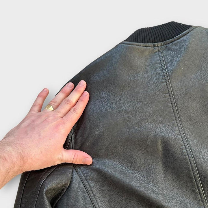 Porter og Ask læderjakke - lille