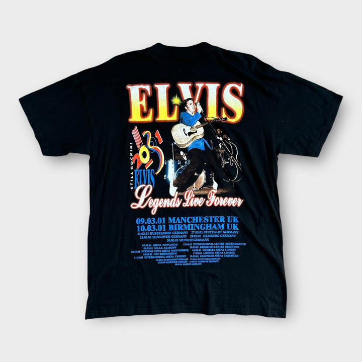 Vintage Elvis grafisk t-shirt - XL