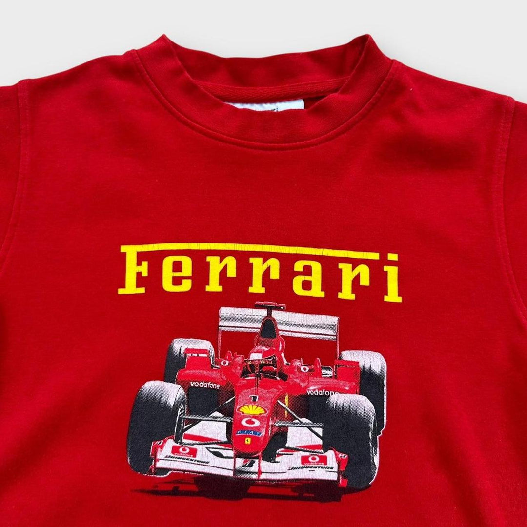 Y2K Ferrari top - dame medium