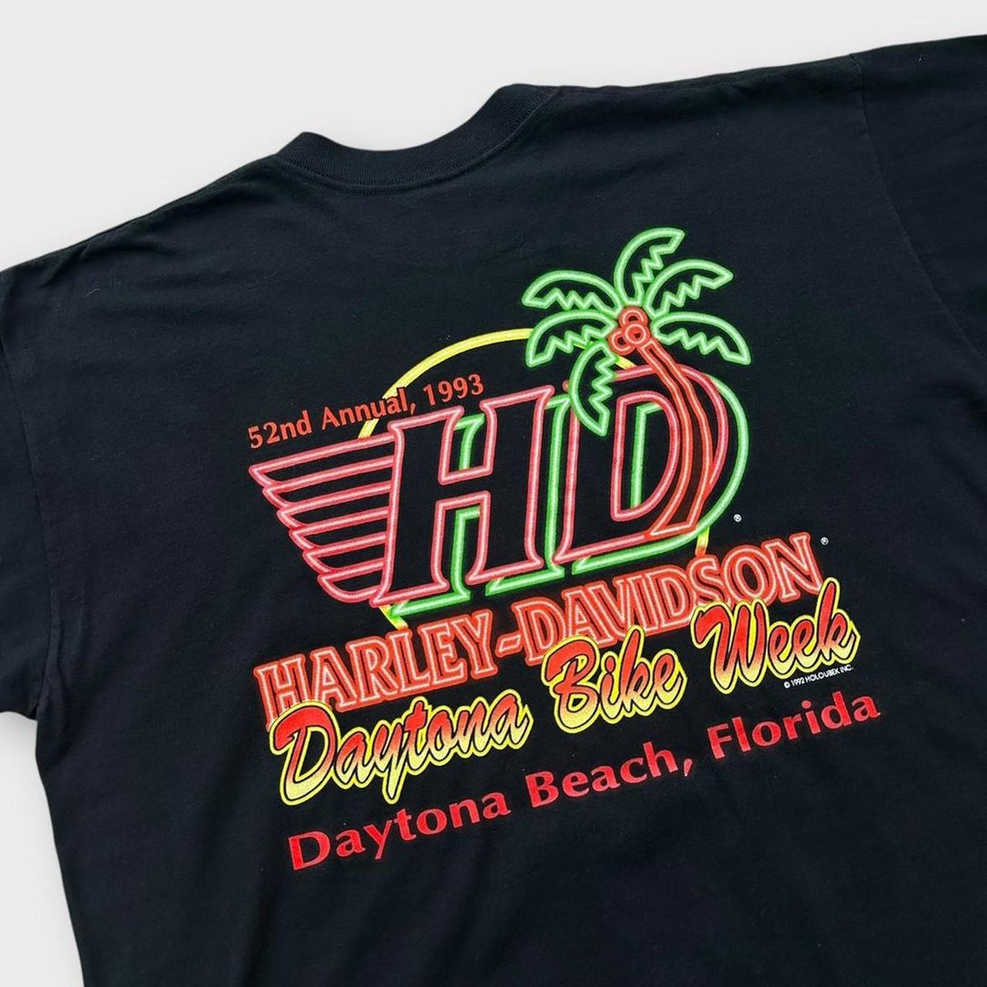 Vintage Harley Davidson grafisk t-shirt - XL