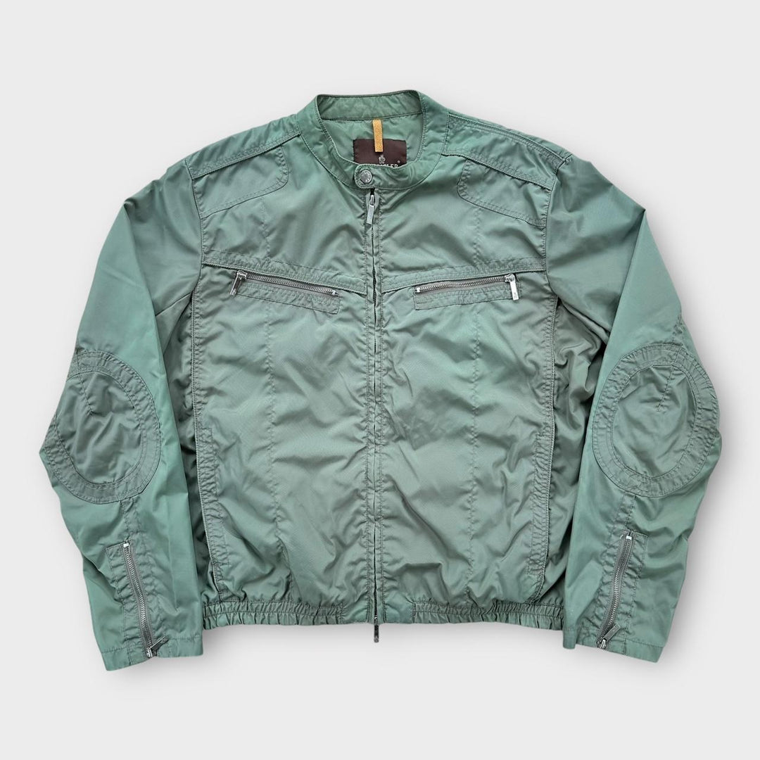 Moncler bikerjakke - størrelse 5 (dame XL)