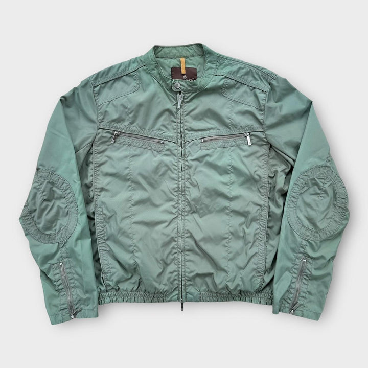 Moncler bikerjakke - størrelse 5 (dame XL)