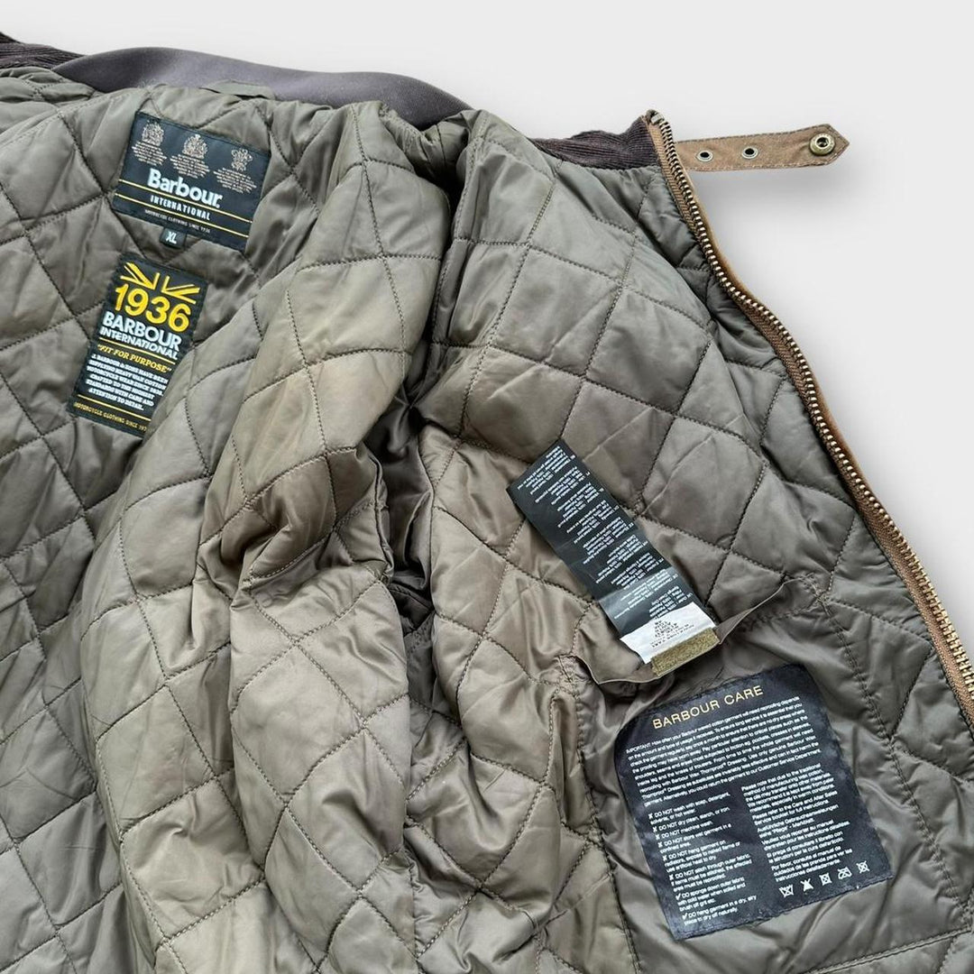 Barbour international voksjakke - XL