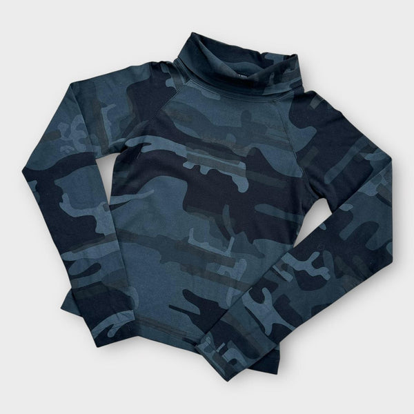 Maharishi dametop med turtle-neck - dame XS (stretchy)