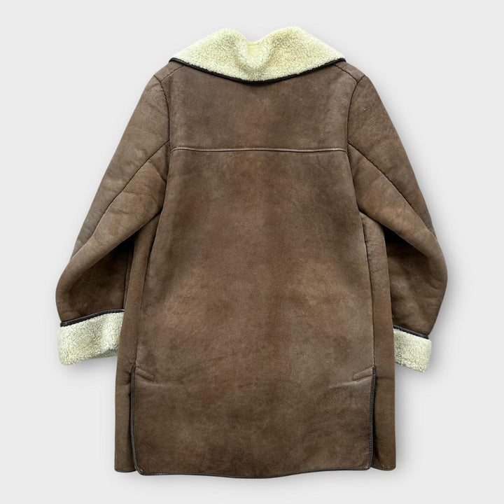 Vintage fåreskindsjakke - medium